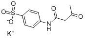 Potassium 4-acetoacetylaminobenzenesulfonate Structure