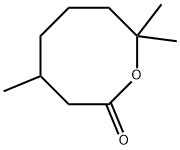 4,8,8-Trimethyloxocan-2-one Structure