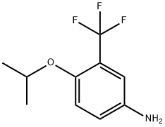 4-isopropoxy-3-(trifluoromethyl)aniline(SALTDATA: HCl) Structure