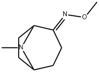 8-Azabicyclo[3.2.1]octan-2-one,8-methyl-,O-methyloxime,(2E)-(9CI) 化学構造式