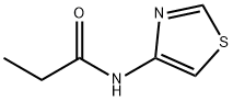 Propanamide,  N-4-thiazolyl-,70346-28-0,结构式