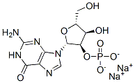 2'-グアニル酸ジナトリウム 化学構造式