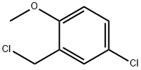 4-CHLORO-2-(CHLOROMETHYL)-1-METHOXYBENZENE Structure