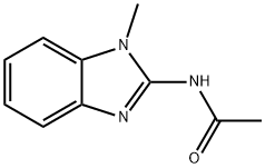 Acetamide, N-(1-methyl-1H-benzimidazol-2-yl)- (9CI) Structure