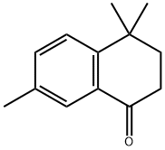 4,4,7-triMethyl-3,4-dihydronaphthalen-1(2H)-one Struktur