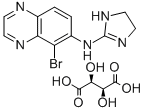 Brimonidine Tartrate Struktur
