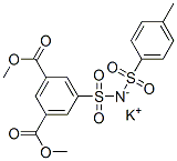 dimethyl 5-(N-tosylsulphamoyl)isophthalate, potassium salt|