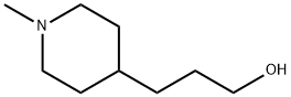 3-(1-METHYL-PIPERIDIN-4-YL)-PROPAN-1-OL 化学構造式