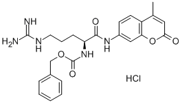 70375-22-3 N-[(S)-4-(アミノイミノメチルアミノ)-1-(4-メチル-2-オキソ-2H-1-ベンゾピラン-7-イルアミノカルボニル)ブチル]カルバミン酸フェニルメチル・塩酸塩