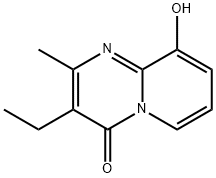 3-ethyl-9-hydroxy-2-Methyl-4H-pyrido[1,2-a]pyriMidin-4-one Struktur