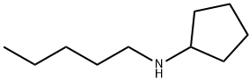 Cyclopentanamine, N-pentyl- (9CI) 结构式