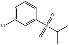 m-Chlorophenyl isopropyl sulfone Struktur