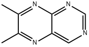 6,7-Dimethylpteridine 结构式