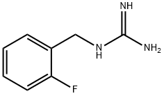1-(2-氟苄基)胍 结构式