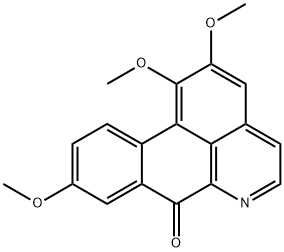 1,2,9-TRIMETHOXY-7-OXOAPOORPHINE 结构式