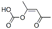 3-Penten-2-one, 4-(carboxyoxy)- (9CI) 化学構造式