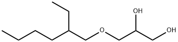 辛氧基甘油,70445-33-9,结构式
