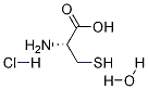 L-CysteineHclMonohydrate,7048-'04-6,结构式