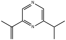 Pyrazine, 2-(1-methylethenyl)-6-(1-methylethyl)- (9CI) Structure