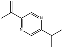 Pyrazine, 2-(1-methylethenyl)-5-(1-methylethyl)- (9CI) Structure