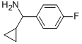 1-cyclopropyl-1-(4-fluorophenyl)methanamine Structure