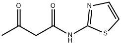 N-(2-THIAZOLYL)ACETOACETAMIDE Structure