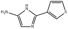 1H-Imidazol-4-amine,  2-(3-thienyl)-  (9CI) Struktur