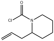 1-Piperidinecarbonyl chloride, 2-(2-propenyl)- (9CI) Struktur