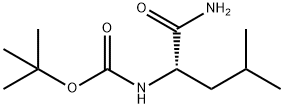 BOC-L-LEU-NH2 化学構造式