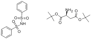 L-ASPARTIC ACID DI-TERT-BUTYL ESTER DIBENZENESULFIMIDE SALT|L-天冬氨酸二叔丁酯二苯磺酰亚胺盐