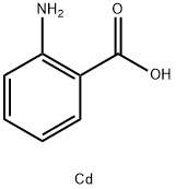 镉二邻氨基苯甲酸盐 结构式