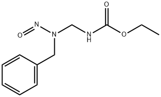 [(N-Nitrosobenzylamino)methyl]carbamic acid ethyl ester Structure