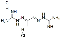 3,3'-(1-甲基乙烷-1,2-二亚基)二氨基胍二盐酸盐 结构式