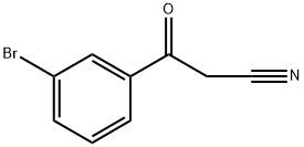 3-BROMOBENZOYLACETONITRILE Structure