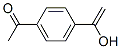 Ethanone, 1-[4-(1-hydroxyethenyl)phenyl]- (9CI) 结构式