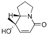 5(1H)-Indolizinone,2,3,8,8a-tetrahydro-8-hydroxy-8-methyl-,(8S,8aS)-(9CI)|