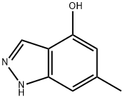 4-HYDROXY-6-METHYL-(1H)INDAZOLE Structure