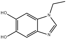 1H-Benzimidazole-5,6-diol,1-ethyl-(9CI) Struktur