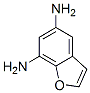 5,7-Benzofurandiamine(9CI) 结构式