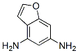 4,6-Benzofurandiamine(9CI) Structure