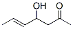 5-Hepten-2-one, 4-hydroxy-, (5E)- (9CI) Structure