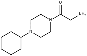 2-(4-cyclohexylpiperazin-1-yl)-2-oxoethanamine dihydrochloride 