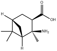 Bicyclo[3.1.1]heptane-3-carboxylic acid, 2-amino-2,6,6-trimethyl-, 结构式