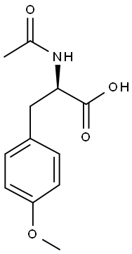 AC-D-TYR(ME)-OH Struktur
