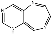 1H-Pyrimido[5,4-e][1,4]diazepine (9CI) 结构式
