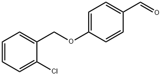 4-[(2-CHLOROBENZYL)OXY]BENZALDEHYDE Structure