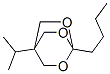 1-butyl-4-isopropyl-2,6,7-trioxabicyclo[2.2.2]octane 结构式