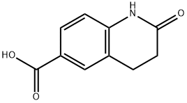 2-羰基-1 ,2,3,4-四氢喹啉-6-羧酸,70639-77-9,结构式