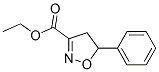 5-Phenyl-2-isoxazoline-3-carboxylic acid ethyl ester Structure