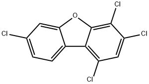 1,3,4,7-TETRACHLORODIBENZOFURAN 结构式